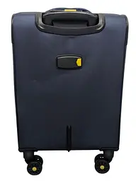 Валіза мала для ручної поклажі Worldline Airtex 616 жаккард-поліестер S Темно-синій - мініатюра 3