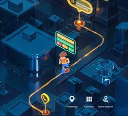 Дитячий смарт годинник D20 з GPS, 4G сім картою, відеодзвінком, 7 іграми, українською мовою, кнопкою SOS та прослуховуванням Фіолетовий - мініатюра 16