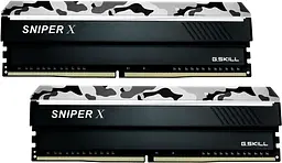 Модуль пам'яті DDR4 32GB (2x16GB) 3000MHz G. Skill Sniper X Urban Camo (F4-3200C16D-32GSXWB) - мініатюра 1