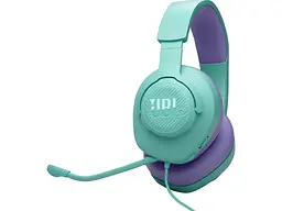 Навушники з мікрофоном JBL Quantum 100M2 Cyan (QTUM100M2CYN) - мініатюра 8