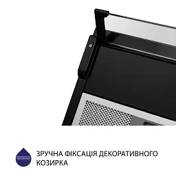 Витяжка плоска Minola HPL 517 BL - мініатюра 5