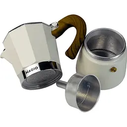 Гейзерна кавоварка Magio MG-1008, 300 мл (1008МG) - мініатюра 3