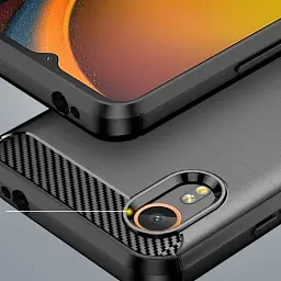 Панель BeCover Carbon Series для Samsung Galaxy Xcover7 Black (711892) - мініатюра 3