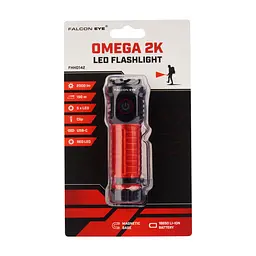 Ліхтар Falcon Eye тактичний Omega 2K (2000 Lm) White/Red LED Magnetic Rechargeable Type-C (FHH0142) (DAS303963) - мініатюра 5