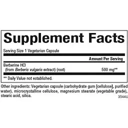 Берберин Natural Factors WellBetX Berberine 500 мг 60 капсул - мініатюра 2