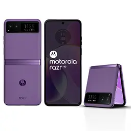 Смартфон Motorola Razr 40 8/256Gb Summer Lilac UA UCRF (XT2323-1) - мініатюра 2
