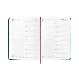 Планер-щоденник «I HAVE A DAILY PLAN» зелений - мініатюра 8