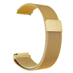 Металевий ремінець Watchbands Milanese Loop золотий для Samsung Gear S3 Samsung Galaxy Watch 46mm (WB004METALGOLD) - мініатюра 2