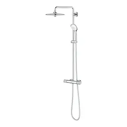 Душова система з термостатом для настінного монтажу Grohe Euphoria System 260 27296003, Хром - мініатюра 2