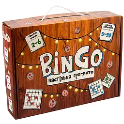 Настільна гра Strateg Лото BinGo (30757)