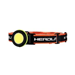 Ліхтар акумуляторний налобний PL-139 LED ліхтарик USB вихід 3 світлодіода - мініатюра 2
