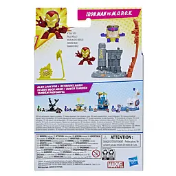 Набір іграшковий Hasbro Marvel Stunt Squad Герой проти лиходія Iron Man vs M.O.D.O.K (F6895_F7065) - мініатюра 3