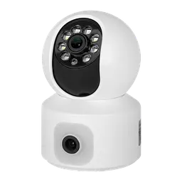 Камера бездротова поворотна GreenVision GV-186-GM-DIG40-10 PTZ 2MP + 2MP два об'єктиви (lp21379) - мініатюра 2