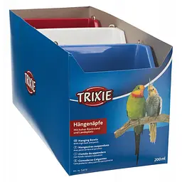 Годівниця Trixie для птахів, підвісна, 200 мл (пластик) - мініатюра 5