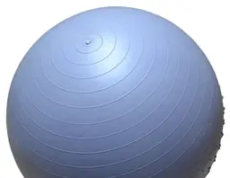 М'яч для фітнесу (фітбол) напівмасажний PowerPlay 4003 Ø75 cm Gymball Sky Blue + помпа (PP_4003_75_Sky_Blue) - мініатюра 5