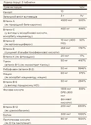 Жіночі мультивітаміни, Female Multiple - 120 tabs - мініатюра 2