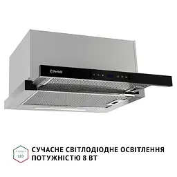 Витяжка телескопічна PERFELLI ISEO 6PWX INOX - мініатюра 9