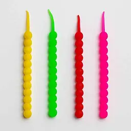 Силіконова приманка REFLEX "Bubble Worm" 3,1" mix (4шт/уп)