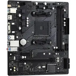 Материнська плата ASRock A520M-HVS (AM4/A520, 2xDDR4, PCIex16, D-Sub/HDMI, 4xSATAІІІ, M.2, GLan, 8ch, mATX) - мініатюра 4