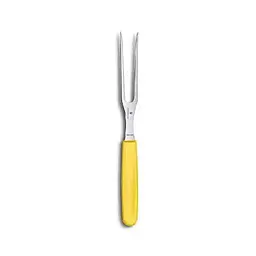 Кухонна виделка Victorinox Carving Flat 15см з жовт. ручкою - мініатюра 2