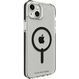 Протиударний чохол Gear4 Piccadilly MagSafe для iPhone 13 / 14 /15 (6.1") Прозорий Black (702010126) - мініатюра 6