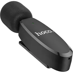 Мікрофонна радіосистема Hoco L15 Crystal Lightning Black (789020) [158595] - мініатюра 4