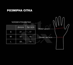 Лаковані чоловічі рукавички без пальців Art of Sex - Jeyson, колір чорний, розмір M - мініатюра 3