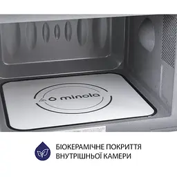 Вбудована мікрохвильова піч Minola BWO 2022 SS - мініатюра 10