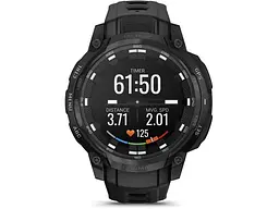 Смарт-годинник Garmin Instinct Crossover AMOLED Tactical Edition Black (010-03398-02, 010-03398-42) - мініатюра 2
