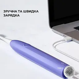 Електрична зубна щітка Oclean Endurance Color Edition Purple - мініатюра 5