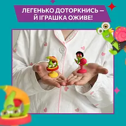 Цукерки дитячі натуральні Bob Snail Равлик Боб яблучно-грушеві 20 г + іграшка - мініатюра 7