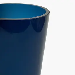 Ваза для квітів MBM Home Електра 170х300 мм темно-синя (VB-07 L DARK BLUE) - мініатюра 4