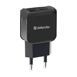Зарядное устройство для Defender UPС-21 2xUSB,5V/2.1А кабель microUSB (83581)