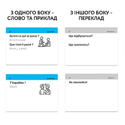Французька на щодень (105 карток) - мініатюра 3