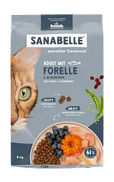 Сухий корм для кішок Бош Едалт Форель (8 кг), Bosch Sanabelle Adult With Trout (8 кг)
