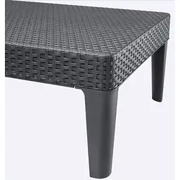 Шезлонг пластиковий Keter Jaipur Sun lounger, сірий - мініатюра 2