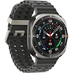 Смарт-годинник Samsung Galaxy Watch Ultra (2025) 47мм e-SIM (L705) 1.5, 480x480, sAMOLED, BT 5.3, NFC, 2/64ГБ, сріблястий титановий - мініатюра 2