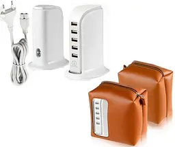 Зарядний пристрій WUW Wall Charger 5xUSB 6A (WUW-C24) - мініатюра 2