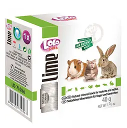 Мінеральний камінь для гризунів Lolo Pets кальцій 40 г LO-71056