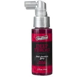 Спрей для глибокого мінету Doc Johnson GoodHead DeepThroat Spray Doc Johnson GoodHead DeepThroat Spray, Дика вишня
