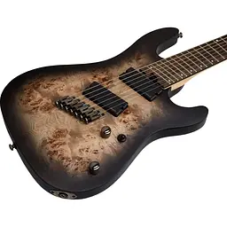 Електрогітара Cort KX507 Multi Scale Star Dust Black [130666] - мініатюра 4