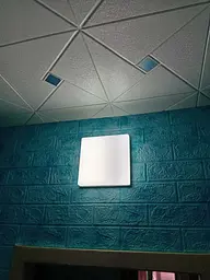Самоклейка декоративна 3D панель 3D Loft під цеглу синій мармур 700x770x3мм (65-3) - мініатюра 3