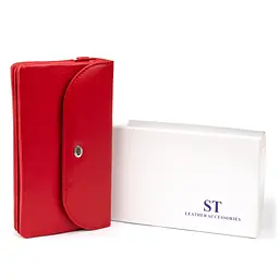 Жіночий шкіряний гаманець-клатч ST Leather 19х9,5х2,5 см acs0015826 - мініатюра 6