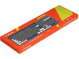 Клавіатура Canyon HKB-W03 Grey (CNS-HKBW03DG) - мініатюра 7