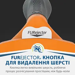 Фурмінатор для вичісування FURminator для собак з короткою шерстю розмір M - мініатюра 3