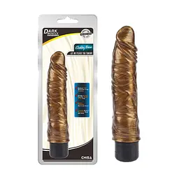 Вібратор DarkMuscle Chubby Beau 21.5 см (золотий) - мініатюра 6