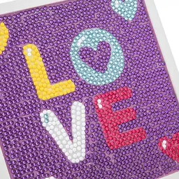 Алмазна картина-мозаїка Grafix Love 15х15 см (200034_1) - мініатюра 3