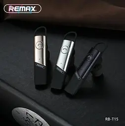 Бездротова Bluetooth-гарнітура Remax RB-T15 Black - мініатюра 8