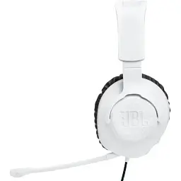 Навушники  JBL HF Stereo Quantum 100P Console (JBLQ100PWHTBLU) White UA - мініатюра 2