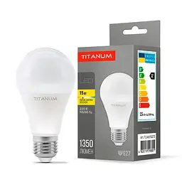 LED-лампа Titanum A65 15W E27 3000K (25683-000)